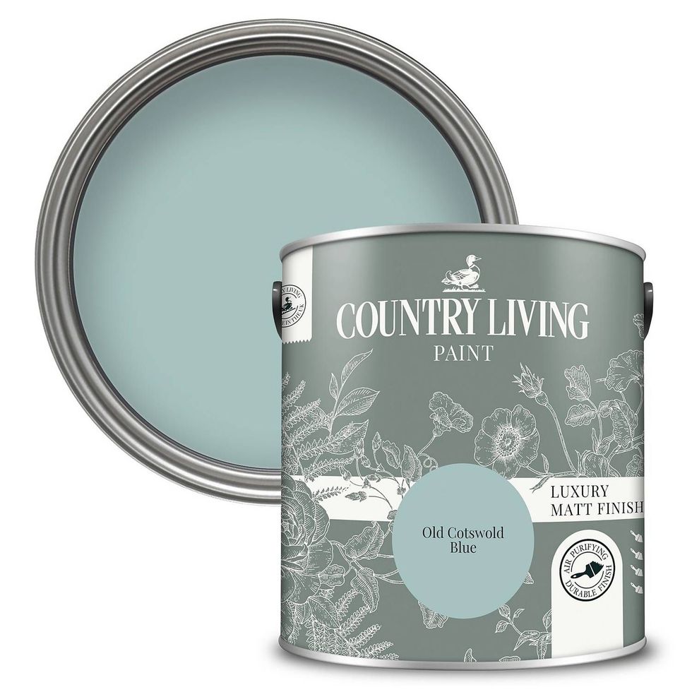 Country Living Matt Paint Old Cotswold Blue