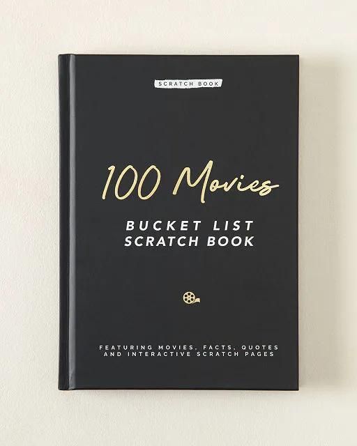 100 Movies Scratch-Off Bucket List Book