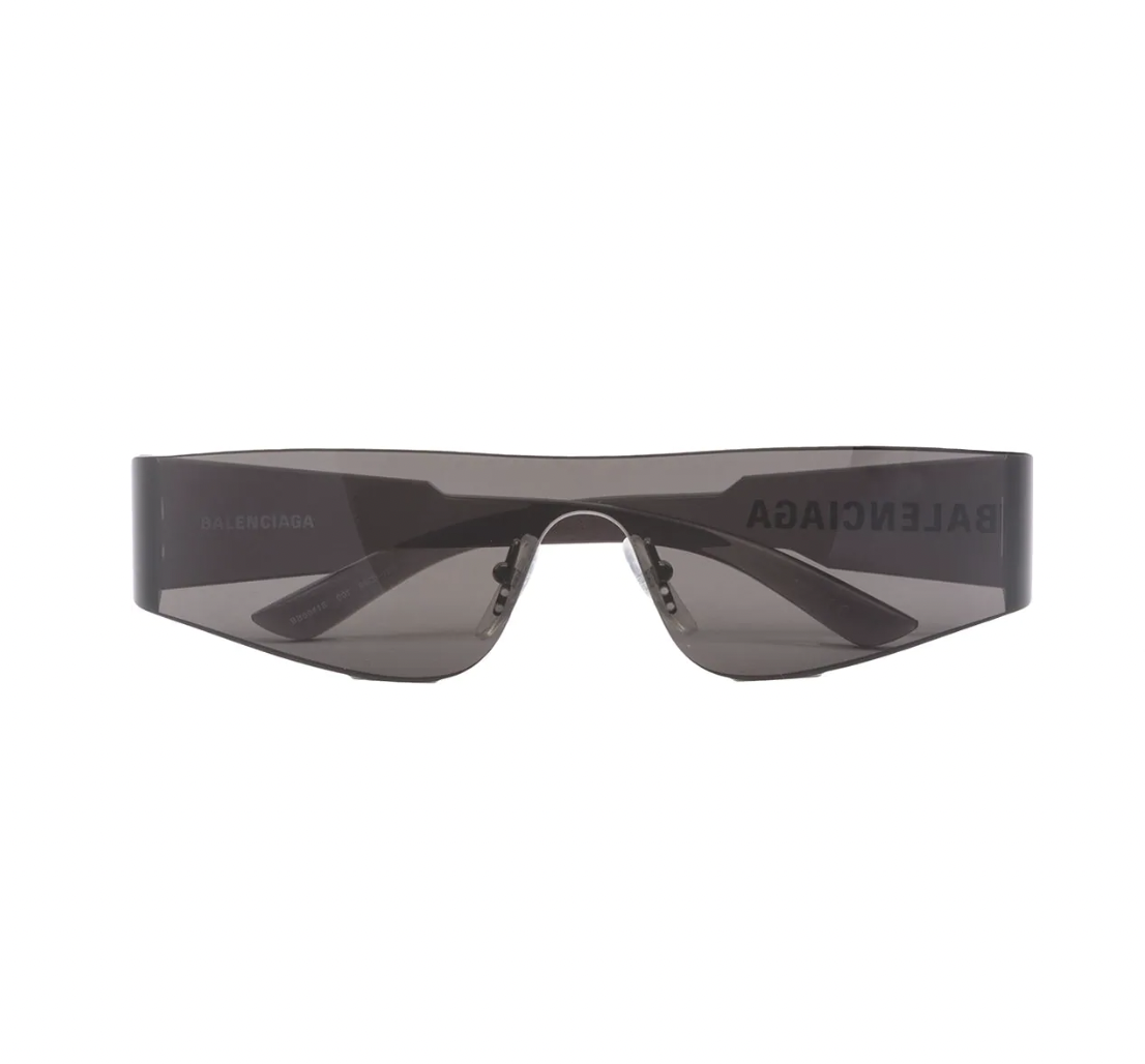 Mono Rectangular-Frame Sunglasses