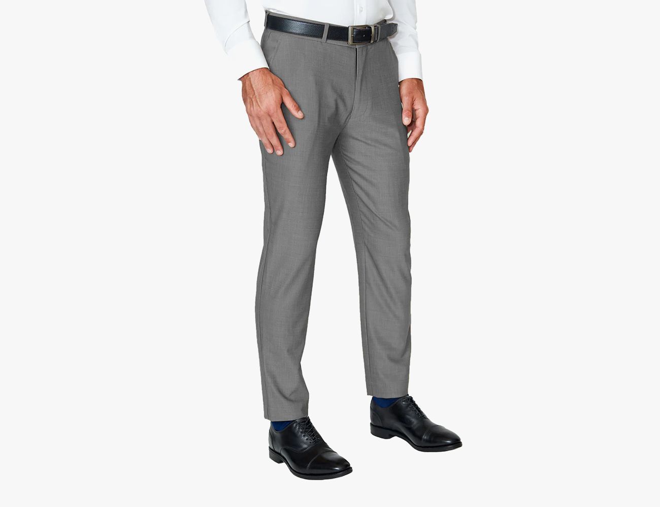 Plaid&Plain Men's Dress Pants Slim Fit Stretch 603 Navy Blue(New) 29X30 :  Buy Online at Best Price in KSA - Souq is now Amazon.sa: Fashion