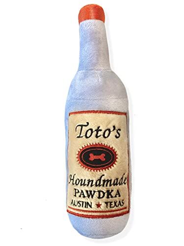 tito's vodka dog toy