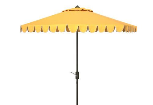 Venice 11-Foot Round Crank Umbrella