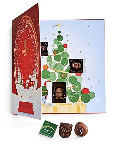 Godiva Chocolatier Gourmet Chocolate Advent Calendar 