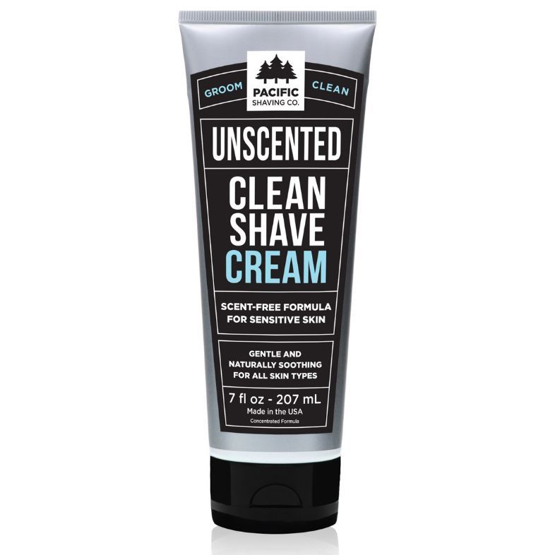 Clean Unscented Shaving Cream