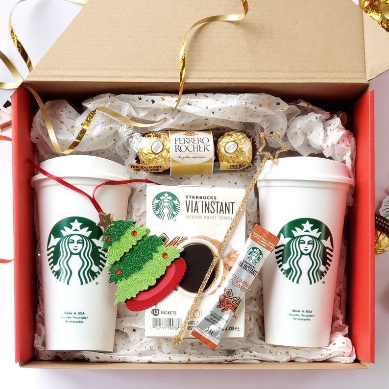 Buy PERSONALISED STARBUCKS COFFEE Hamper Kit Gift Basket Birthday Reusable  Cup Get Well Soon Gift Travel Mug Mothers Day Online in India - Etsy