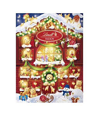Lindt Holiday Chocolate Teddy Bear Advent Calendar