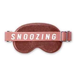 'Snoozing' Eye Mask - Pink