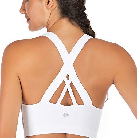 Medium Support Padded Sports Bra With Removable Cups