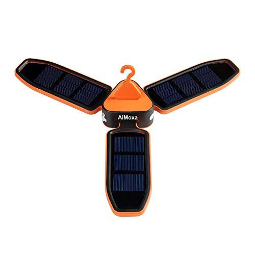 Collapsible Clover Style 18 LED Solar Lantern