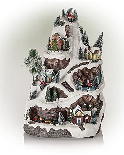 Alpine Corporation Animated Winter Wonderland Set 