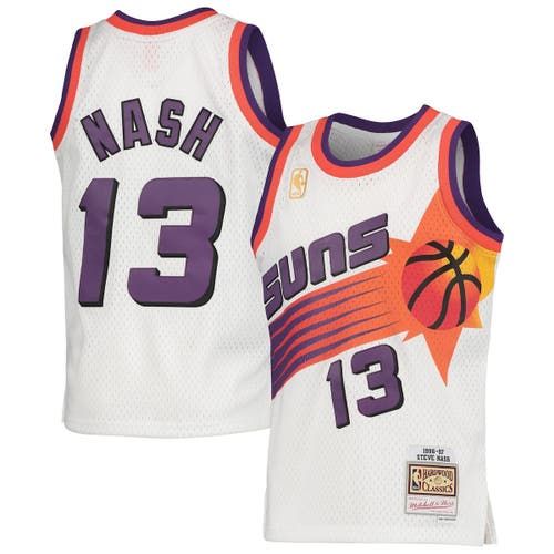 Steve Nash Phoenix Suns Mitchell & Ness NBA Swingman HWC Jersey - Black :  : Clothing, Shoes & Accessories