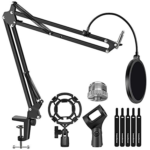 Moving Microphone Stand Set