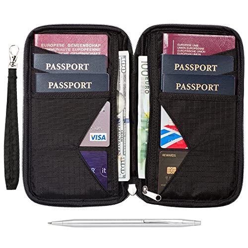 Travel Wallet & Family Passport Holder