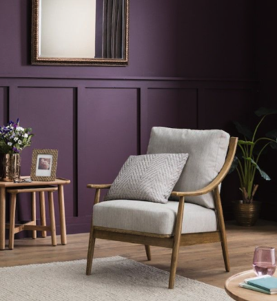 aldona jasmine linen armchair