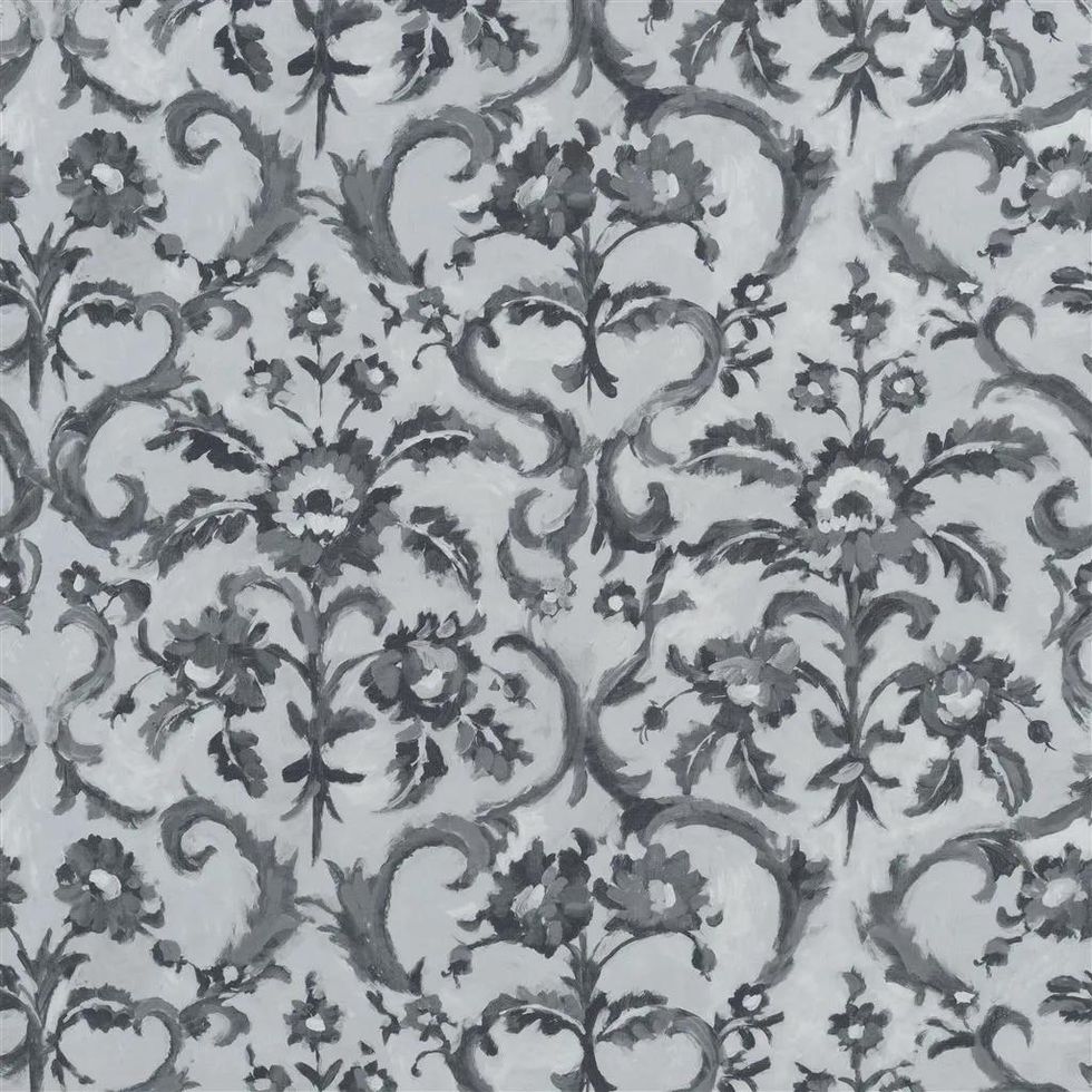 Guerbois Charcoal Fabric