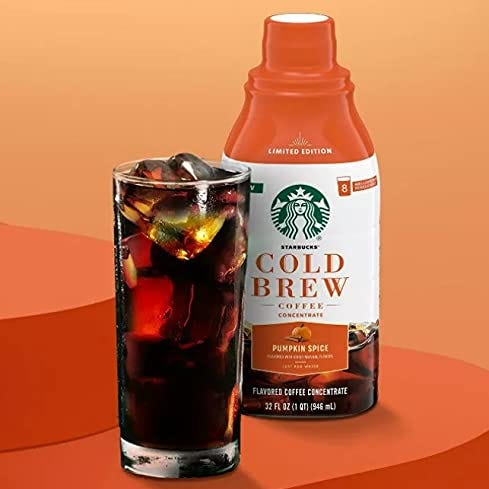 Starbucks Pumpkin Spice Cold Brew Concentrate