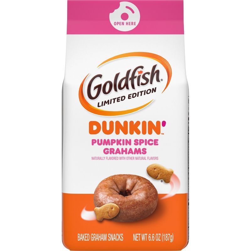 Limited Edition Dunkin' Pumpkin Spice Goldfish