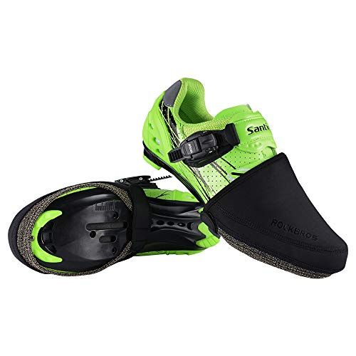 1 Pair Cycling Shoe Cover,Bike Shoe Toe Covers Half Palm Shoes Cover Windproof Anti-Slip Breathable Shoes Sleeve Bike Equipment 