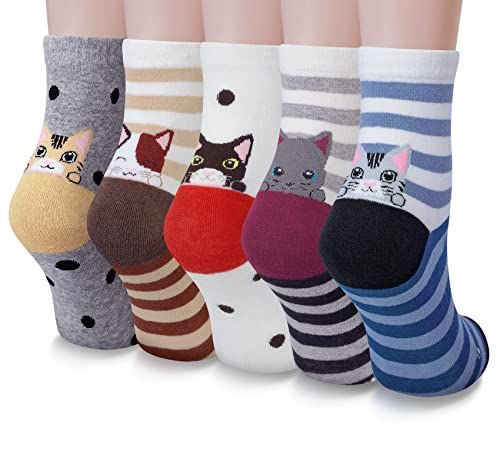 Cat Novelty Animal Socks 