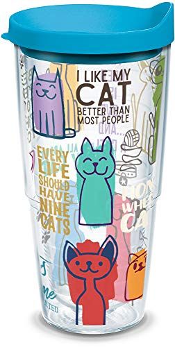 Double Walled Cat Sayings Insulated Tumbler 