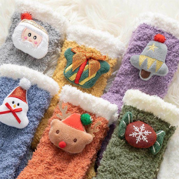 Travelwant Christmas Fuzzy Socks