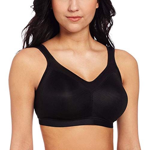 Women's Seamless Sports Bra Plus Size, Comfort Wireless T-Shirt Bra,  Full-Coverage Pullover Bra Backless Workout Crop Tops (Color : Skin, Size 