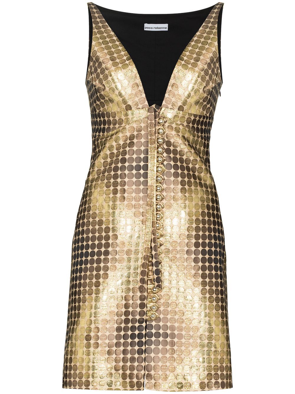 Disco Lurex-Jacquard Mini Dress