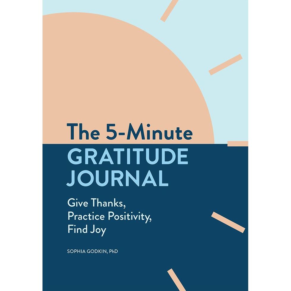 ‘The 5-Minute Gratitude Journal: Give Thanks, Practice Positivity, Find Joy’ by Sophia Godkin, Ph.D.