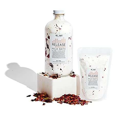 Release Milk Bath with Rose Petals & Cocoa Butter