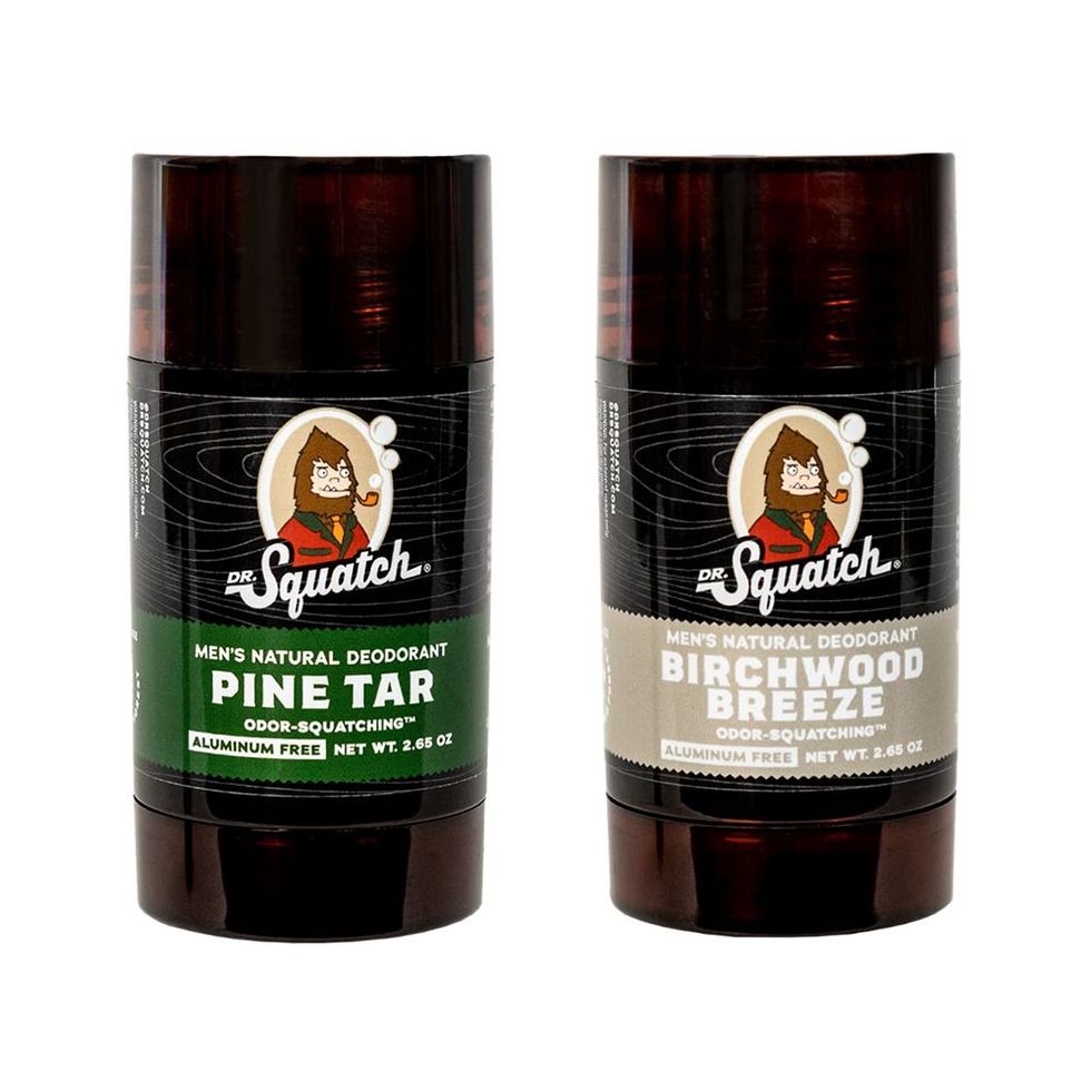 Dr. Squatch Natural Deodorant for Men – Odor-Squatching Men's Deodorant  Aluminum Free - Pine Tar 2.65 oz (1 Pack)