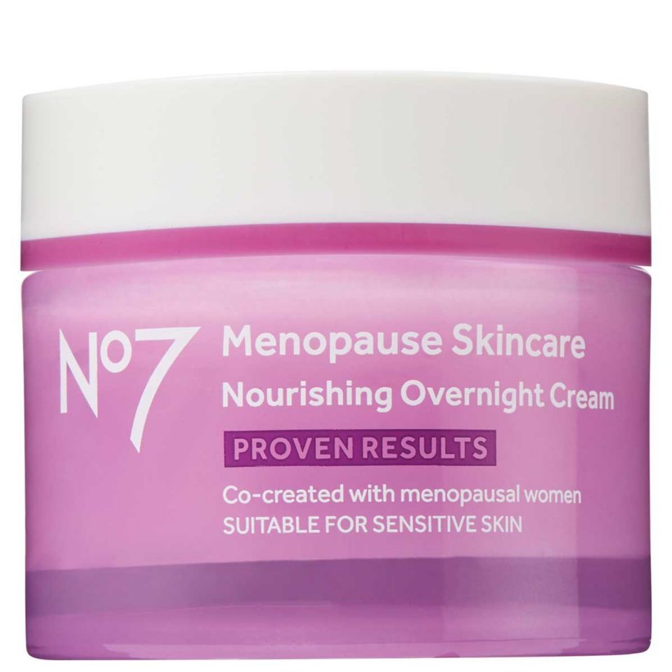 No7 Menopause Skincare Collection Nourishing Overnight Cream