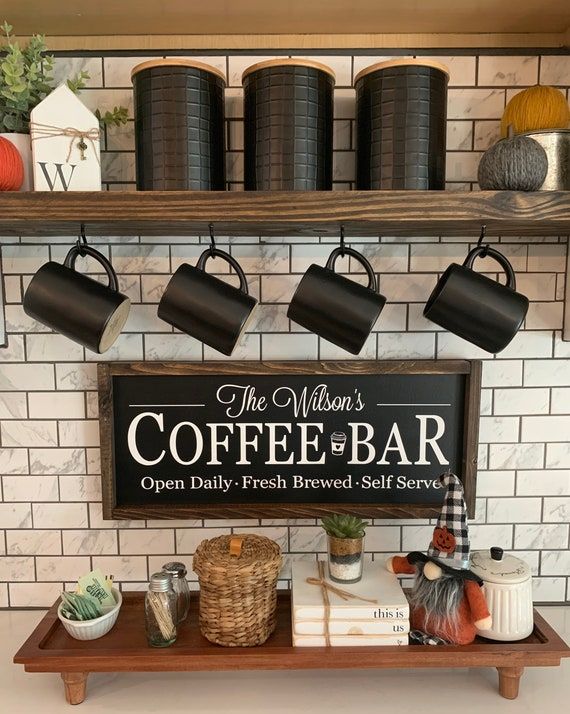35 DIY Home Coffee Bar Ideas for Small and Large Spaces