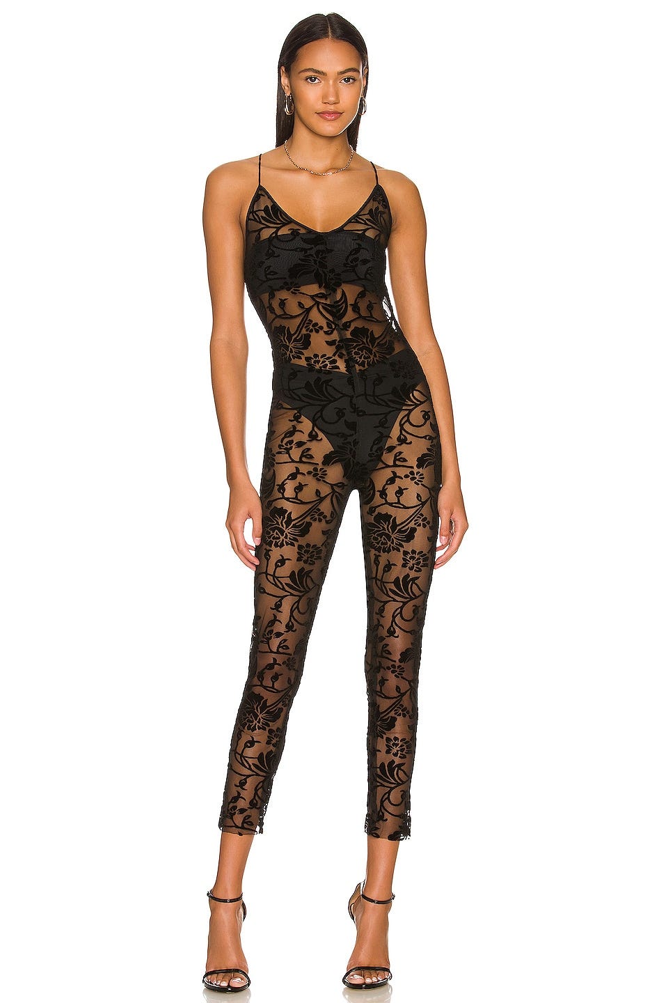 Low Back Fara Slip Catsuit