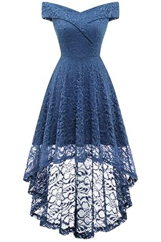 HomRain Elegant Floral Lace Dress