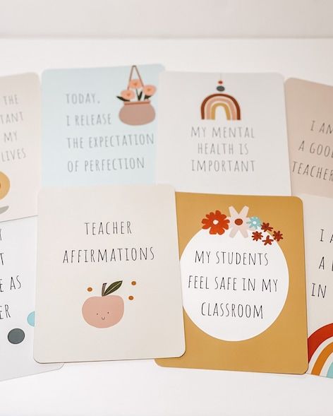 Teacher Affirmation Cards