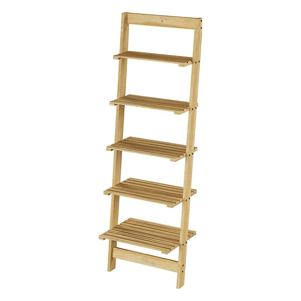 5-Tier Ladder Bookshelf