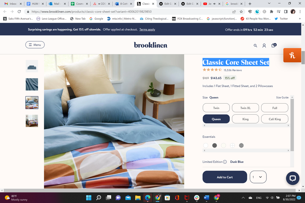 The 30 Best Sheet Sets for Every Type of Sleeper 2022: Brooklinen,  Parachute, , Target, and More