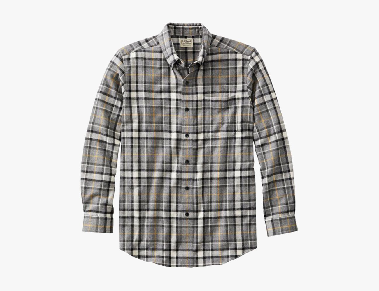 Men's Scotch Plaid Flannel Shirt, Traditional Fit | ubicaciondepersonas ...