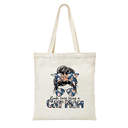 Cat Tote Bag / Shopper Bag Cat Lover Gift Aesthetic Bag 