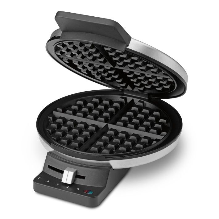 Classic Brushed Stainless Waffle Maker