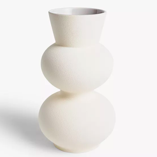 Totem Vase, H33cm, Natural
