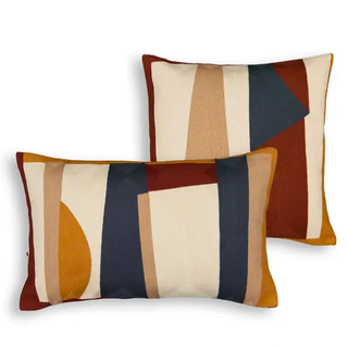 Skolto Embroidered Cushion Cover