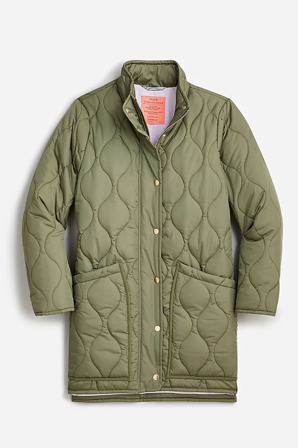 New Quilted Cocoon Puffer Coat