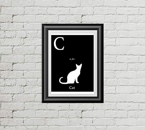 "C Is For Cat" Wall Art 