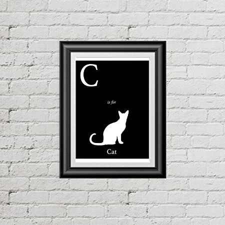 "C Is For Cat" Wall Art 