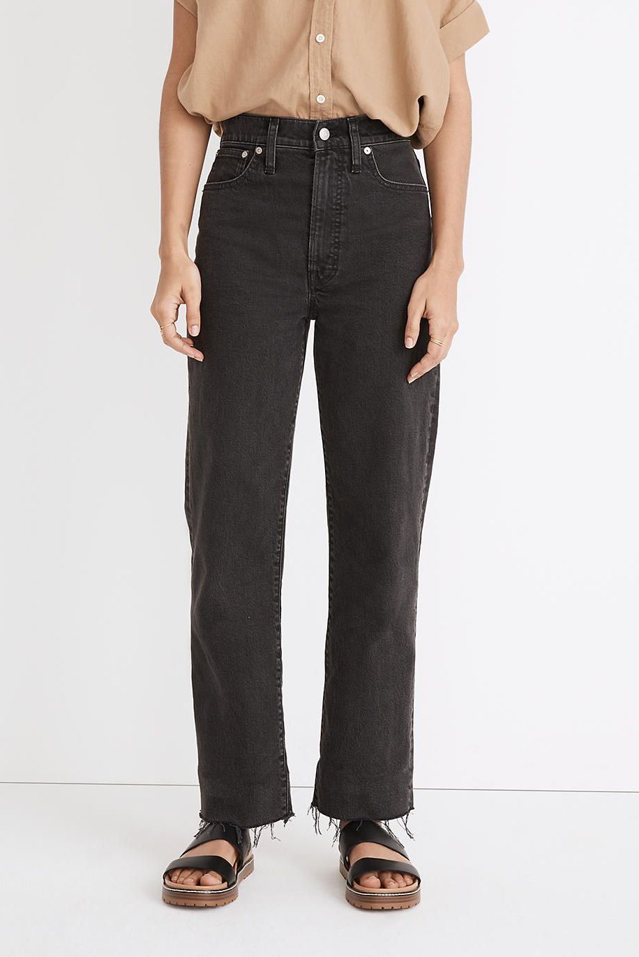 Madewell The Perfect Vintage Straight Jean in Lunar Wash