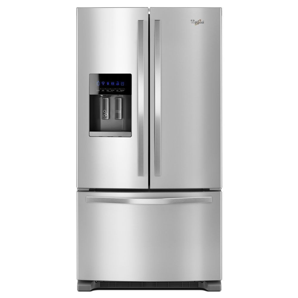 best white french door refrigerator