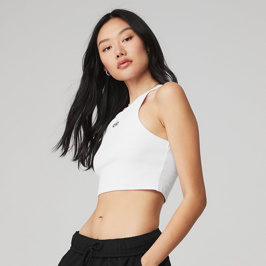 SALE! NEW HIGH QUALITY Must Have Sexy Simple White Tank, Sports