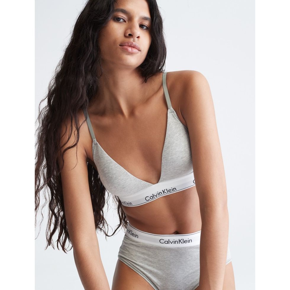 Shop Calvin Klein This Is Love Lightly-Lined Triangle Bra
