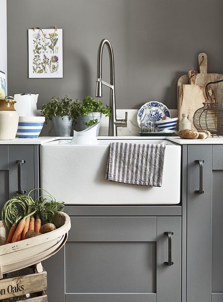 Country Living Pewter Whitstable Kitchen